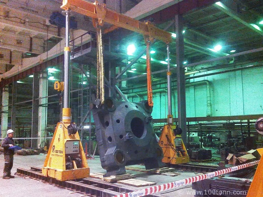 Разгрузка и монтаж термопластавтомата, Дзержинск