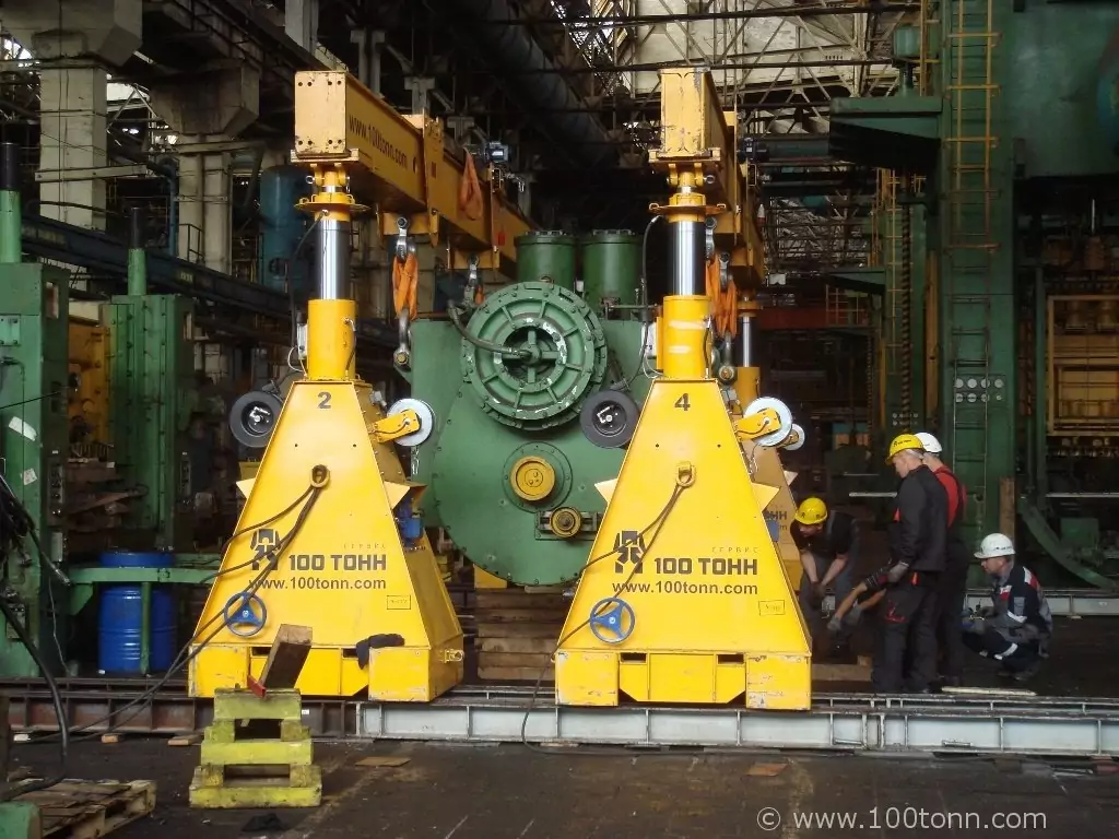 Демонтаж и транспортировка прессов SMG и Aida