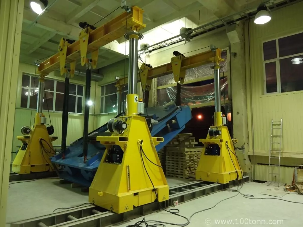 Грузоподъемные операции и механический монтаж пресса LWB Steinl (ФРГ)