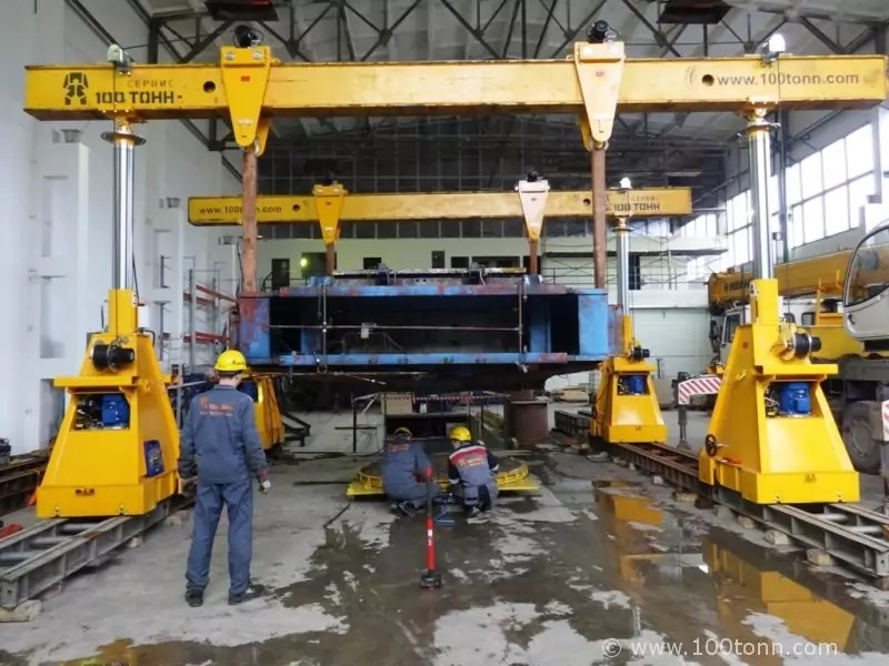 Перемещение прессов FJELLMAN, Гусь-Хрустальный