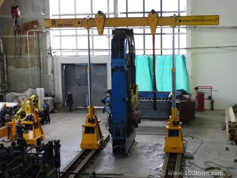 Перемещение прессов FJELLMAN, Гусь-Хрустальный