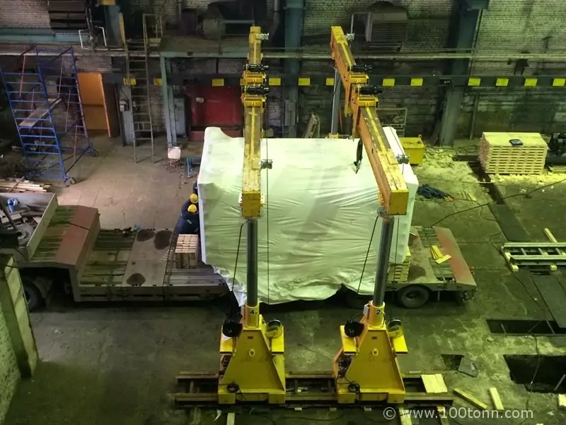 Демонтаж, упаковка и отгрузка пресса Benelli 1000TM на заводе ЗВИ в Москве