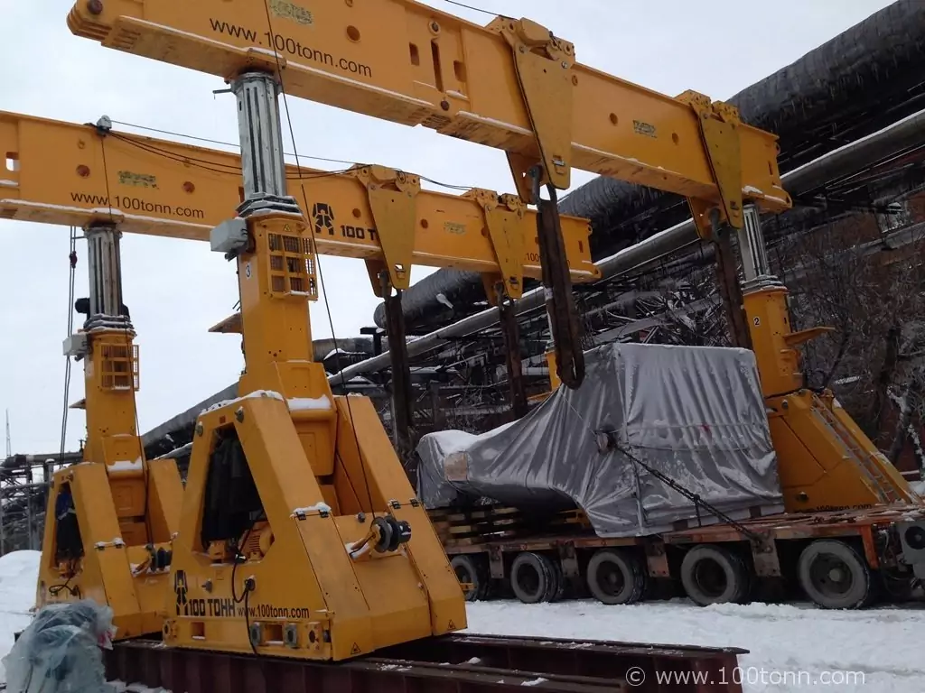 Перегрузка, транспортировка, кантование и монтаж молота и пресса Lasco в Омске