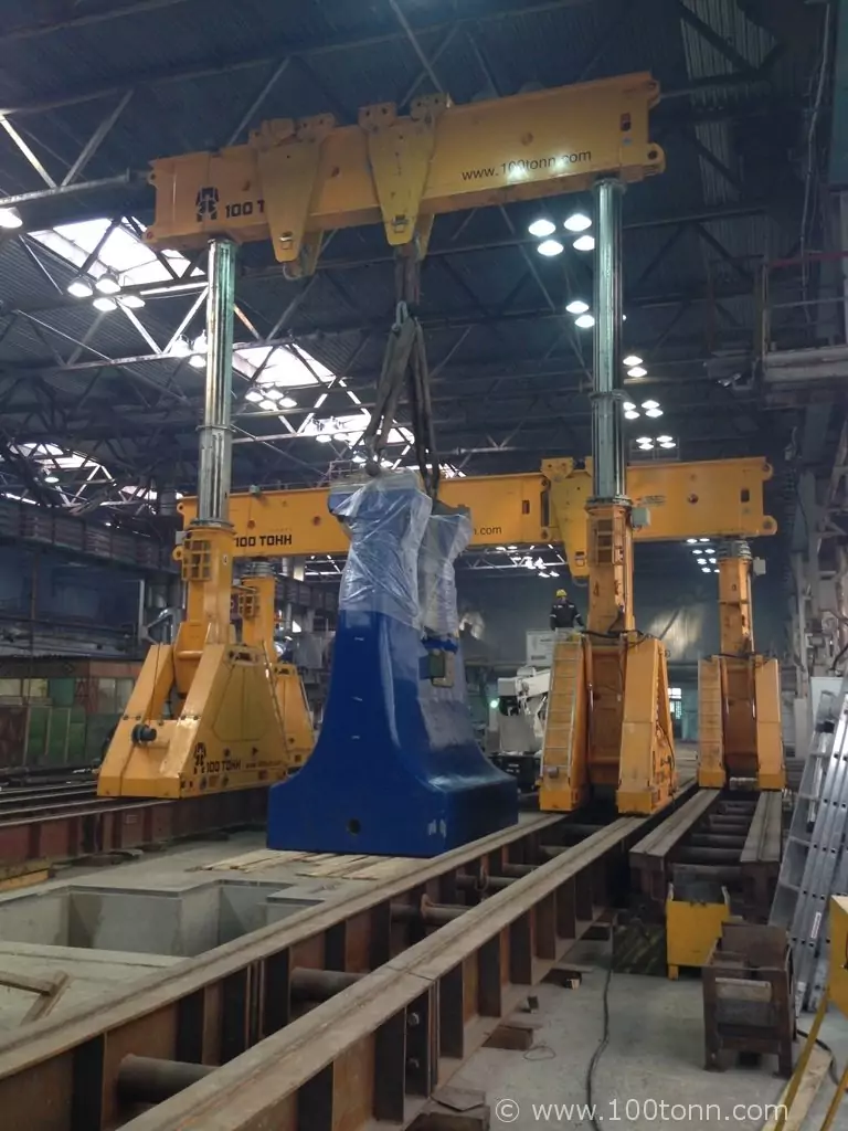 Перегрузка, транспортировка, кантование и монтаж молота и пресса Lasco в Омске