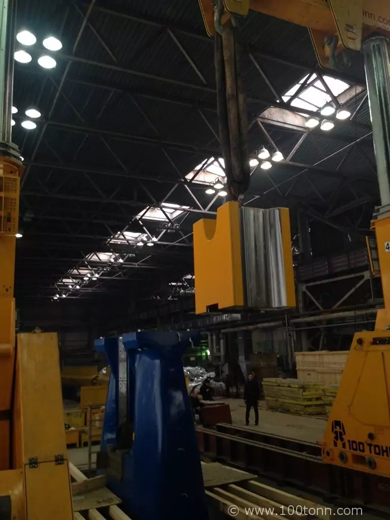 Перегрузка, транспортировка, кантование и монтаж молота и пресса Lasco в Омске