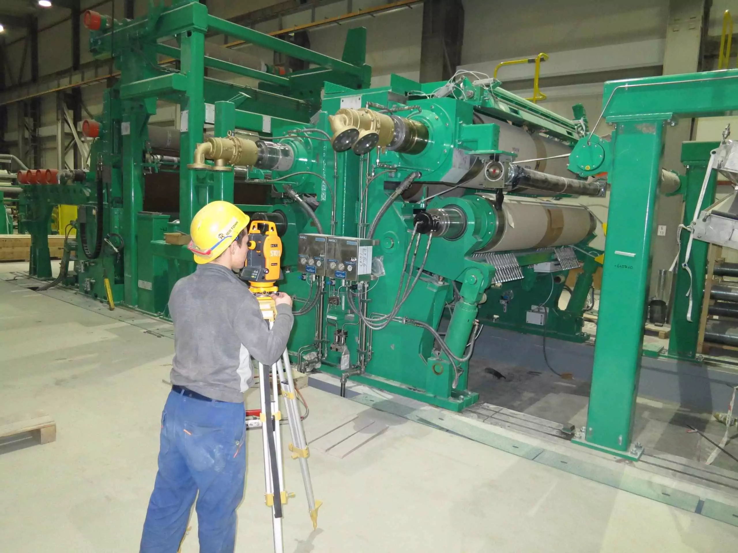 Геодезическое сопровождение монтажа БДМ