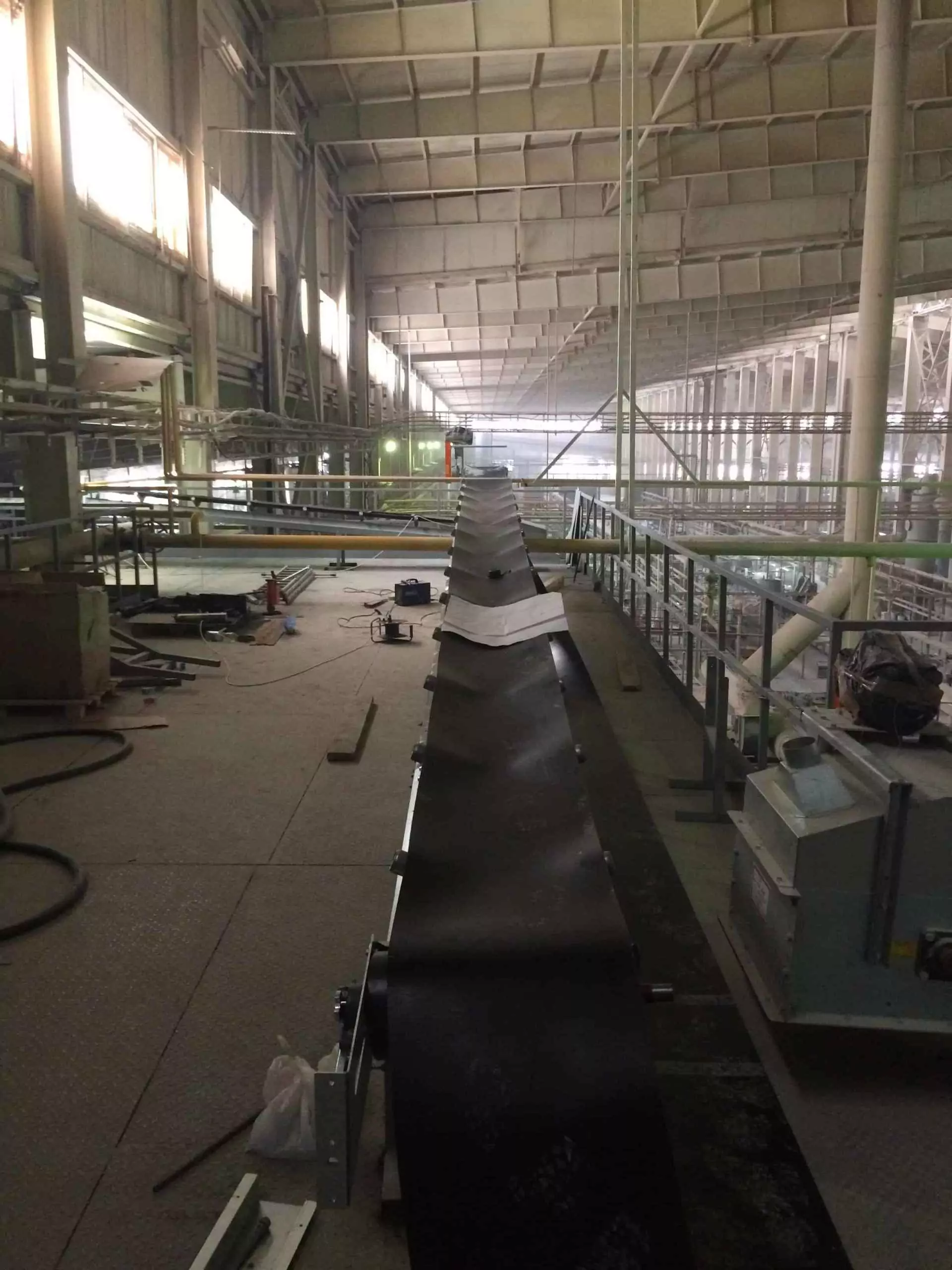 Монтаж конвейера порошка LB - г. Шахты, Ростовская область