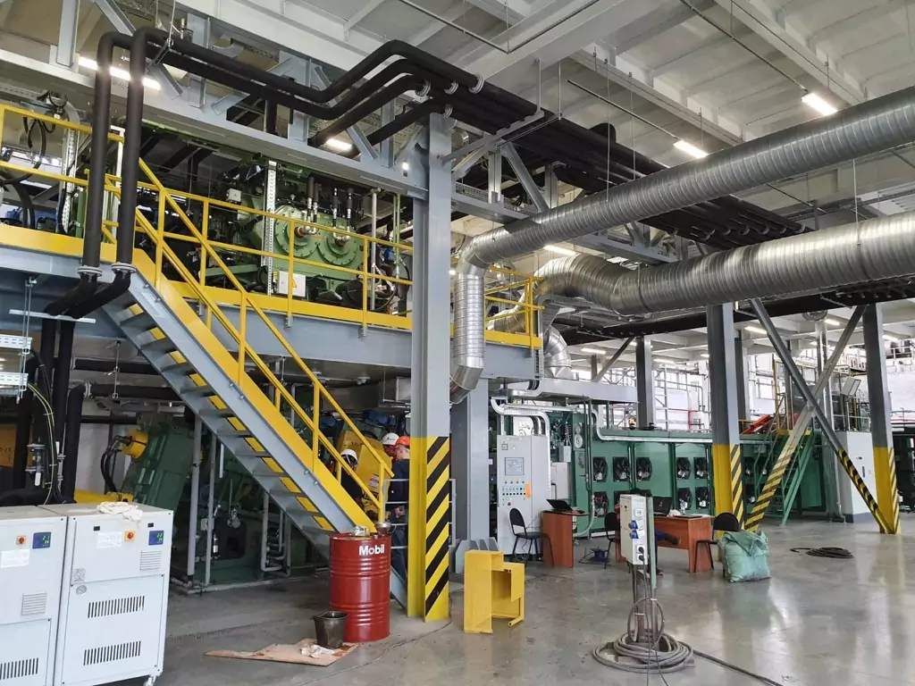 Монтаж резиносмесителя Comerio Rcole завершен