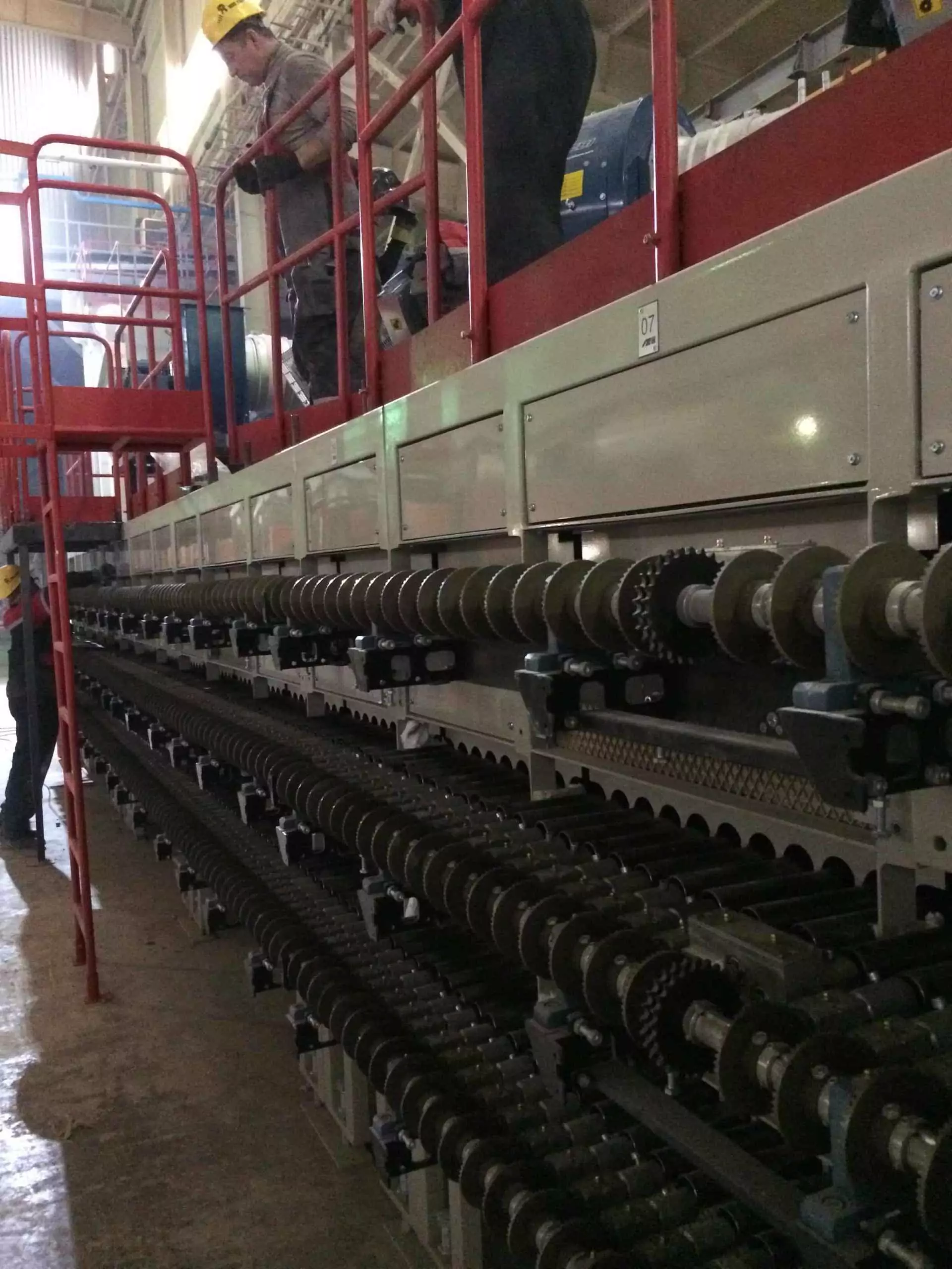 Монтаж роликов печи г.Шахты, Ростовская область