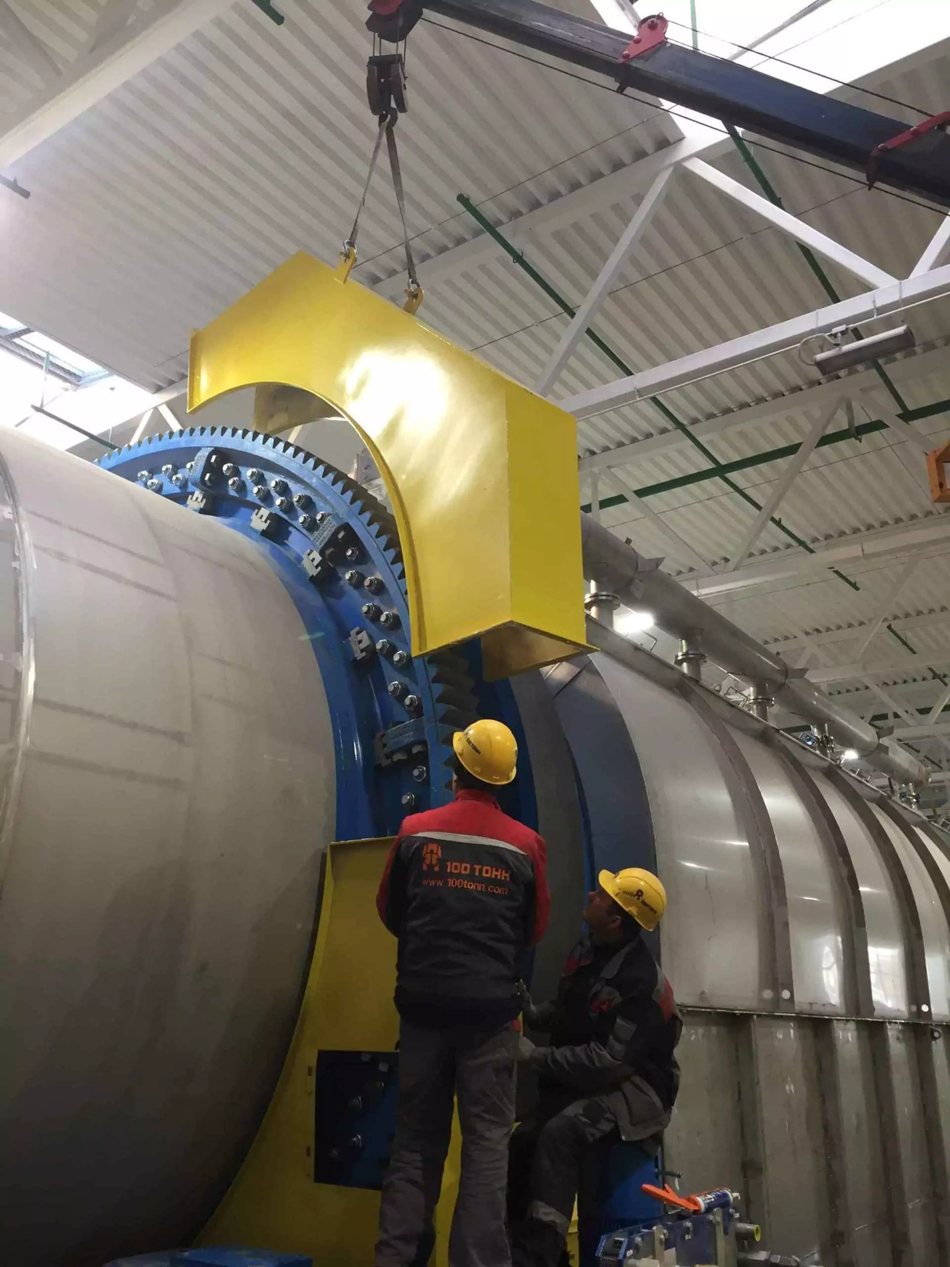 Монтаж сложного технологического оборудования Andritz под ключ