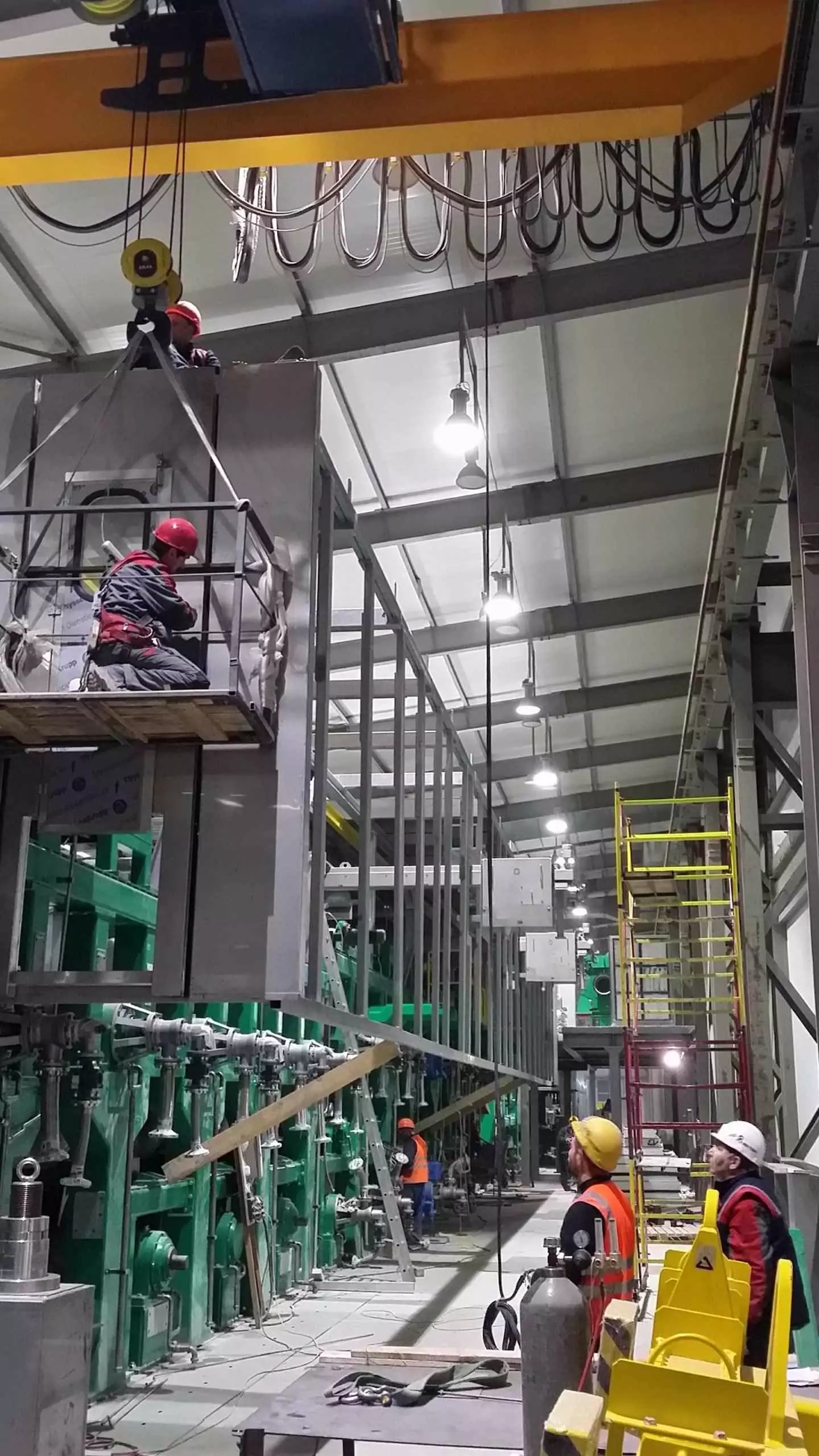 Промышленный монтаж БДМ PAPCEL