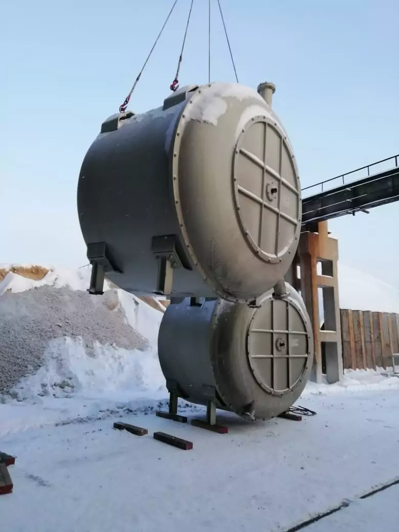 Сборка турбомешалок SACMI TDT016