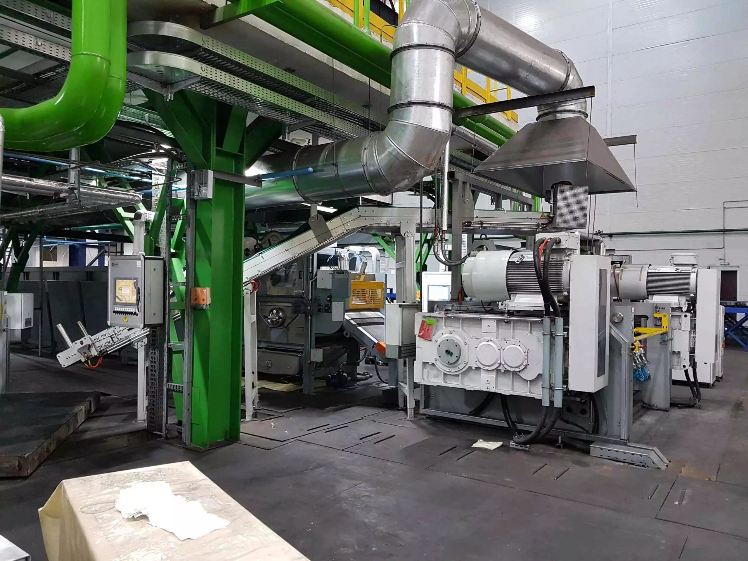 Смонтированные вальцы резиносмесителя HF BM 305N - г. Нижнекамск