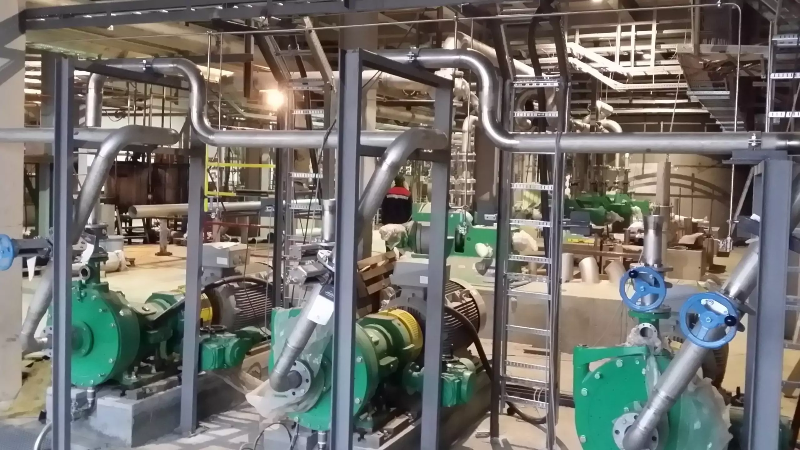 Смонтированные трубопроводы БДМ