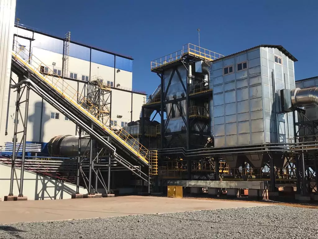 Сушильный комплекс Яковлевского ГОКа возведен всего за год