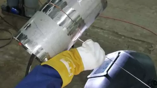 Сварка допускного стыка