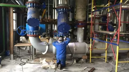 Сварка технологических трубопроводов - объект АНГСТРЕМ