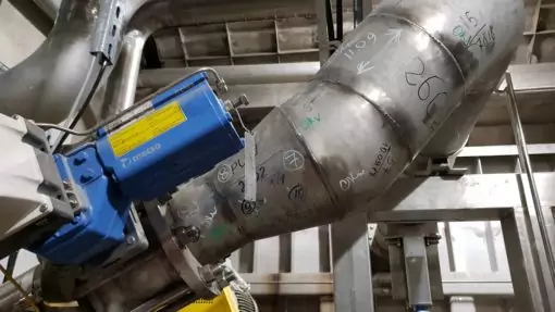 Сварка технологических трубопроводов на КНАУФ Петроборд г. Коммунар