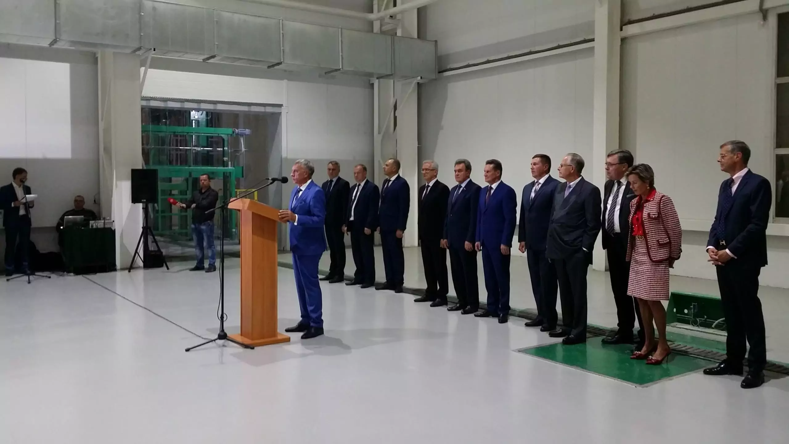 Торжественный запуск БДМ в эксплуатацию