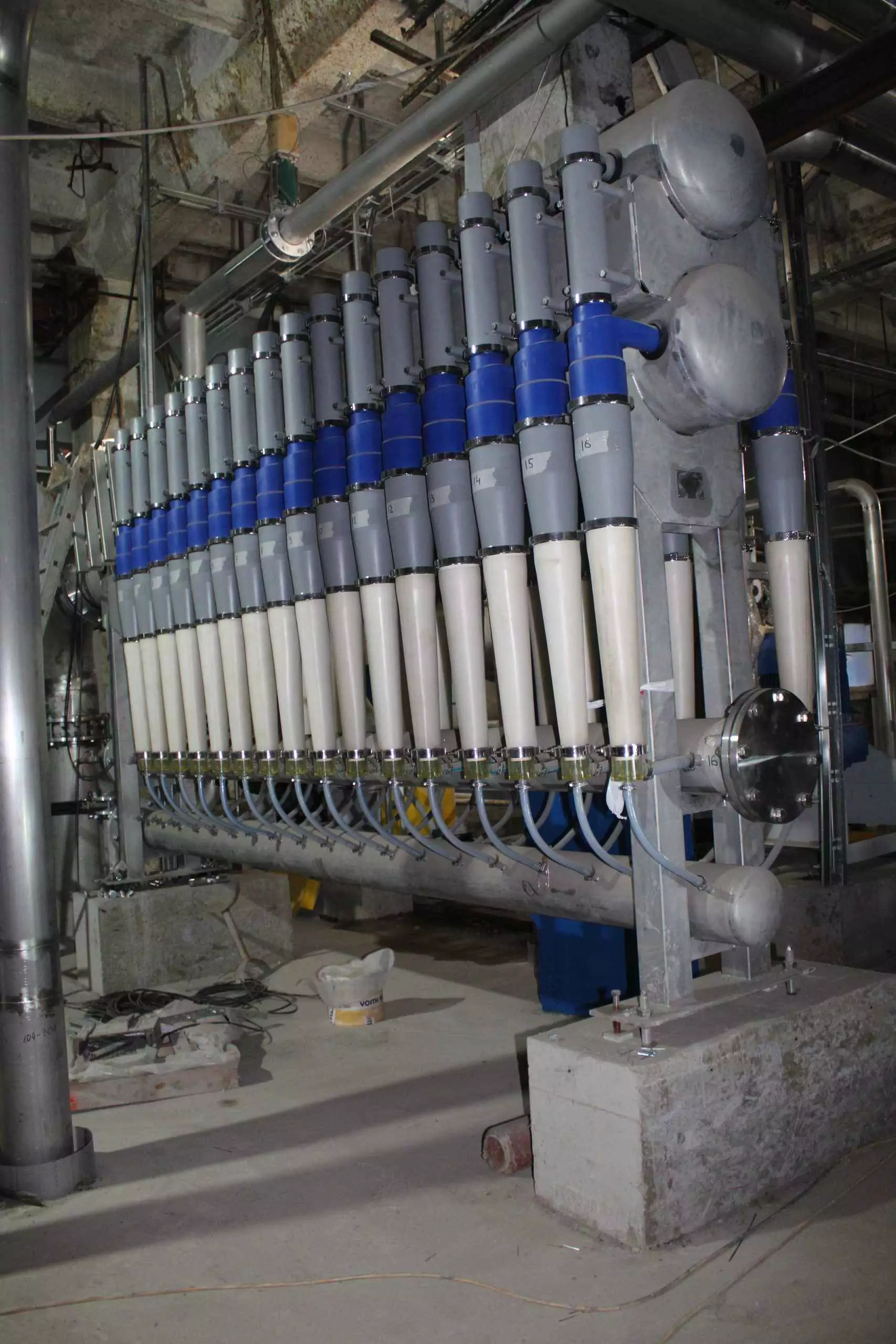 Замена оборудования ЦБП в останов