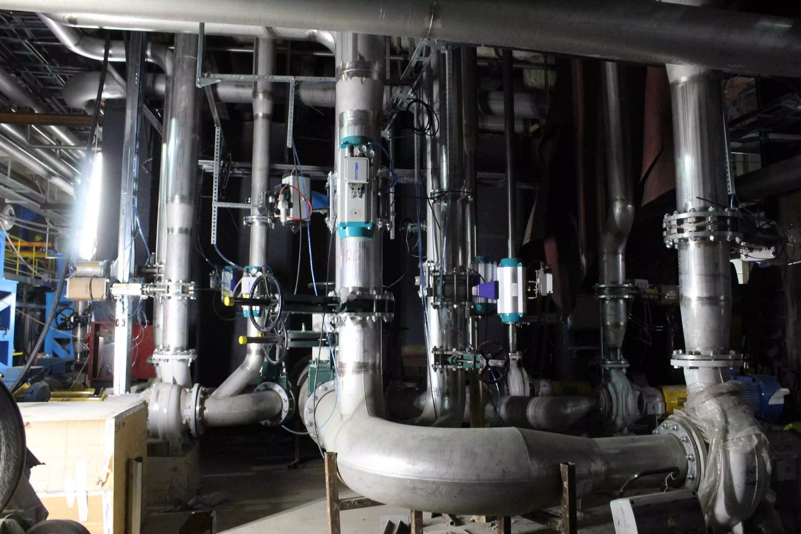 Замена технологических трубопроводов