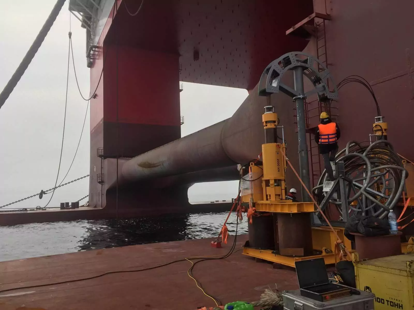 Тросовые (прядевые) домкраты