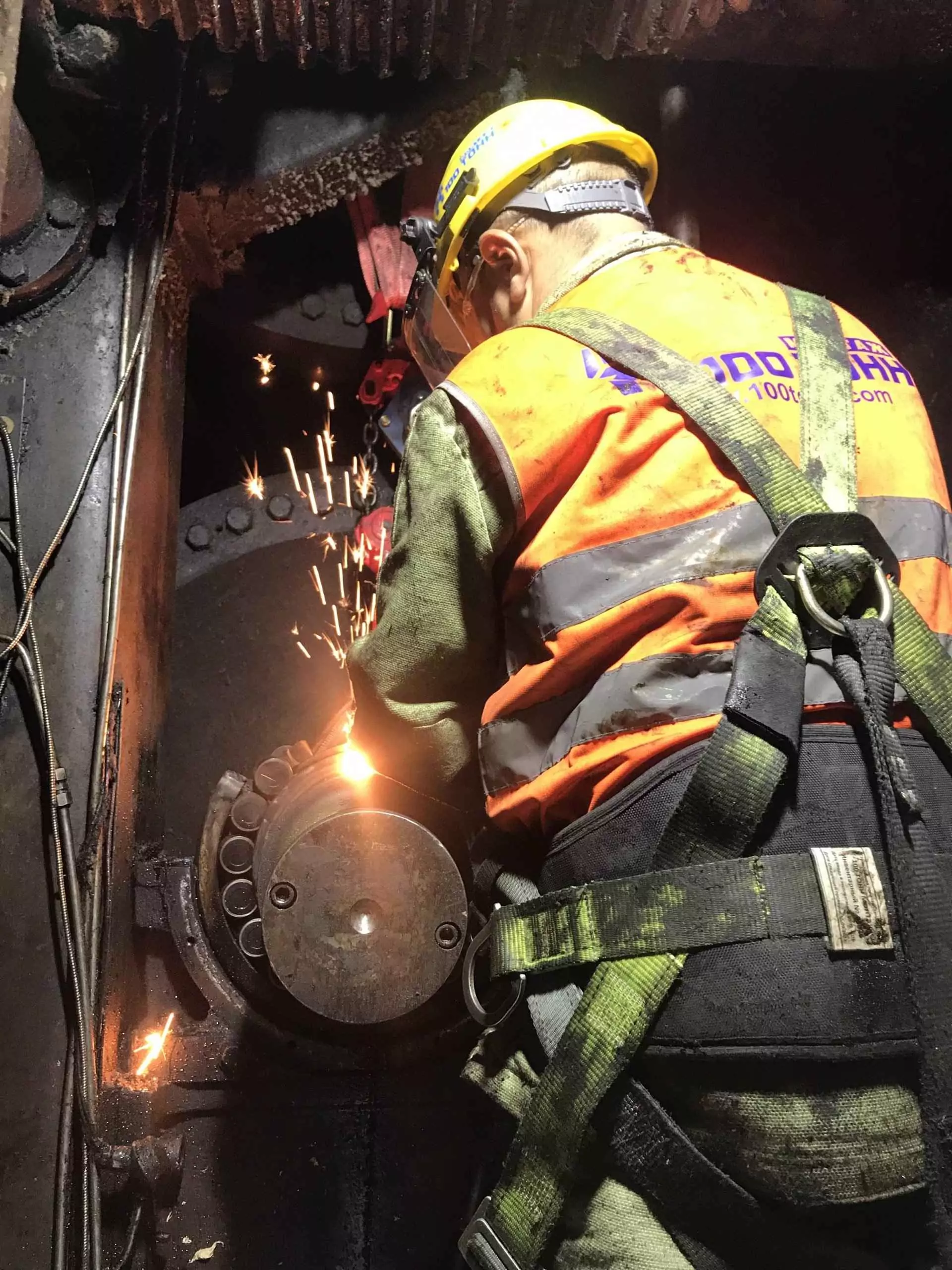 Демонтаж сушильной машины на ЦБК