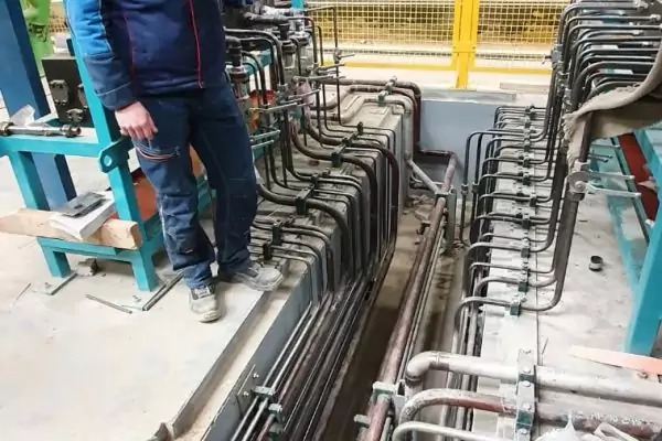 Монтаж и промывка технологических трубопроводов