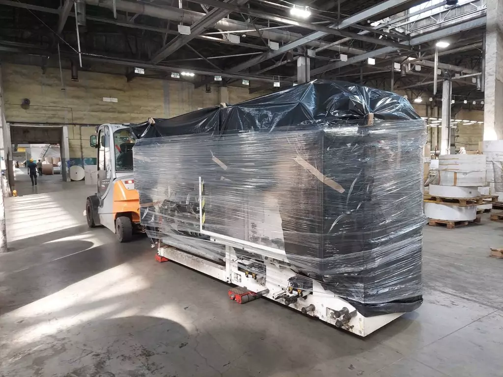 Релокация пакетной машины Triumph 5QT