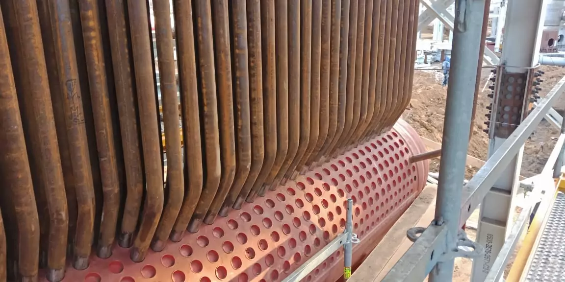 Вальцовка труб парогрейного котла