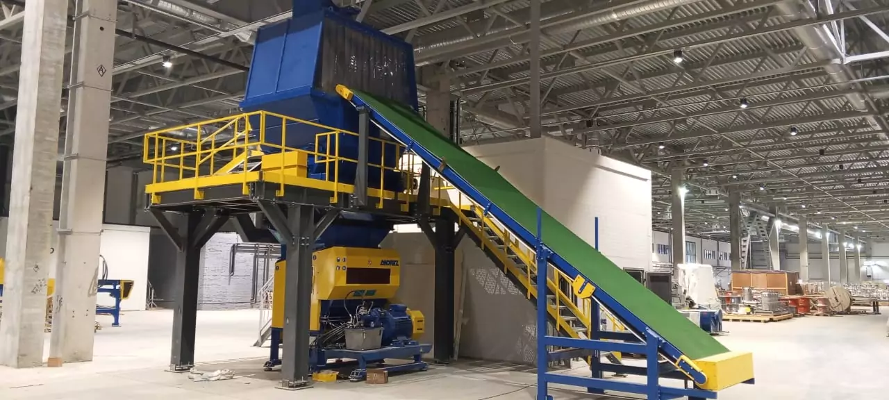 Монтаж линии производства стройматериалов в Воронежской области