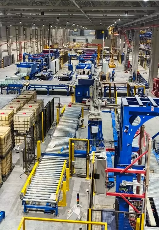 Установка и монтаж производственной линии в Воронежской области