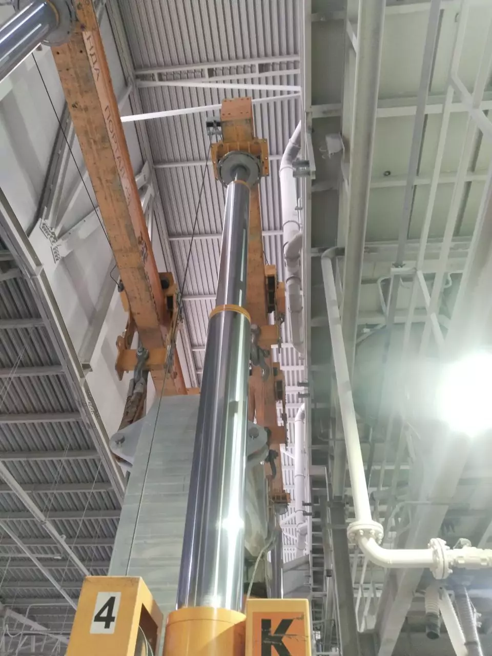 Замена прессов в стесненных условиях