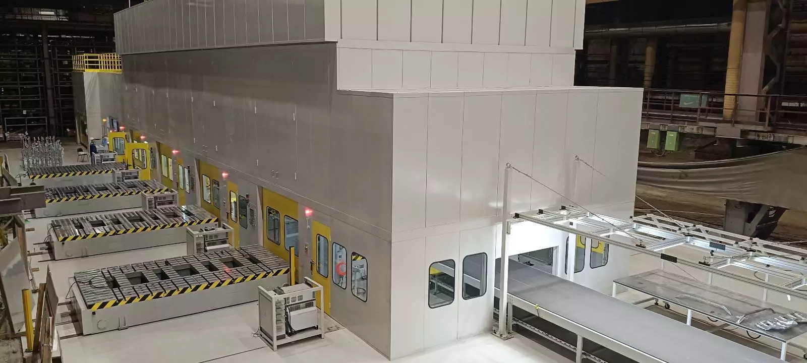 Сборка автоматизированной прессовой линии успешно завершена