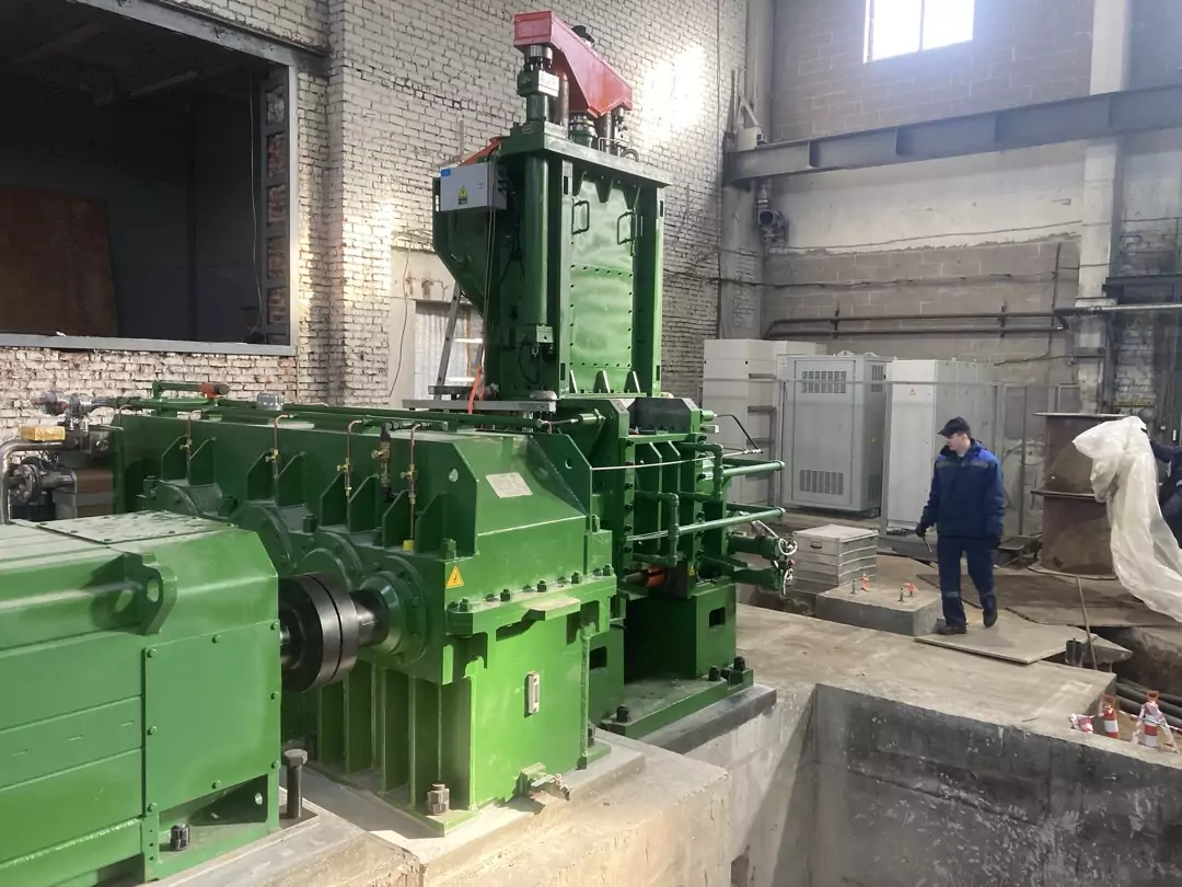 Установка элементов линии резиносмешения в Пермском крае
